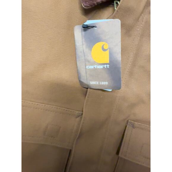 NWT* Carhartt Mens C003 BRN Duck Quilted Lined Coat Jacket Size XL - Picture 7 of 11